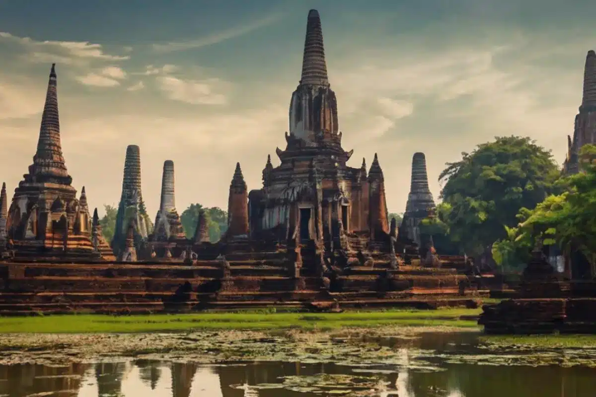 Driving from Bangkok to Ayutthaya 6