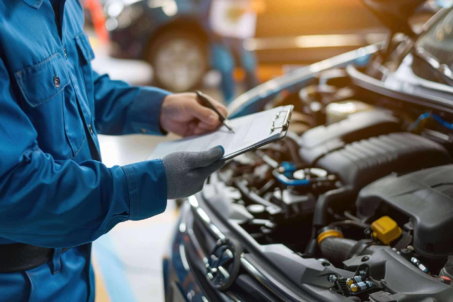 8 ตรวจเช็กรถยนต์