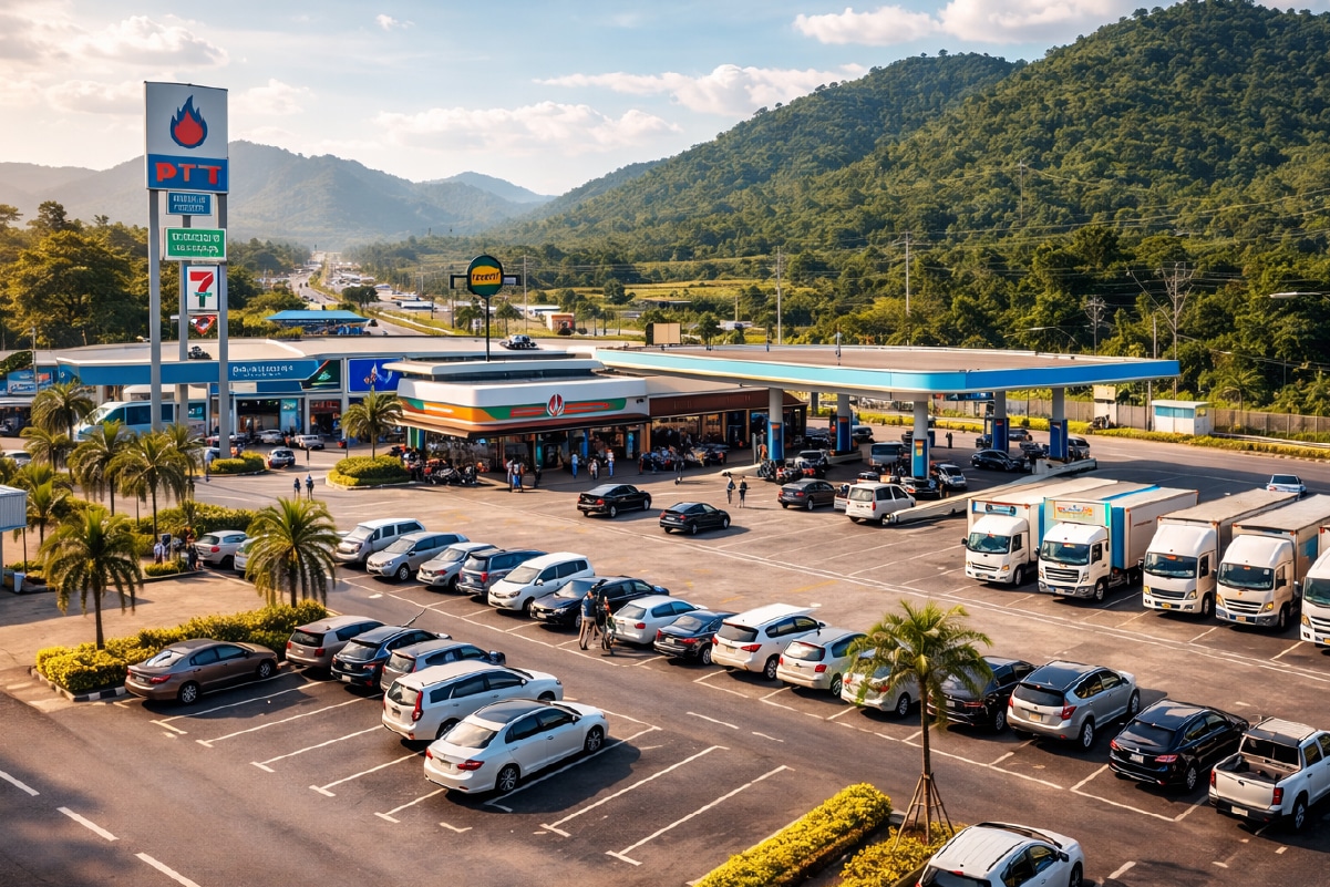 จุดพักรถระหว่างทาง แวะตรงไหนดี