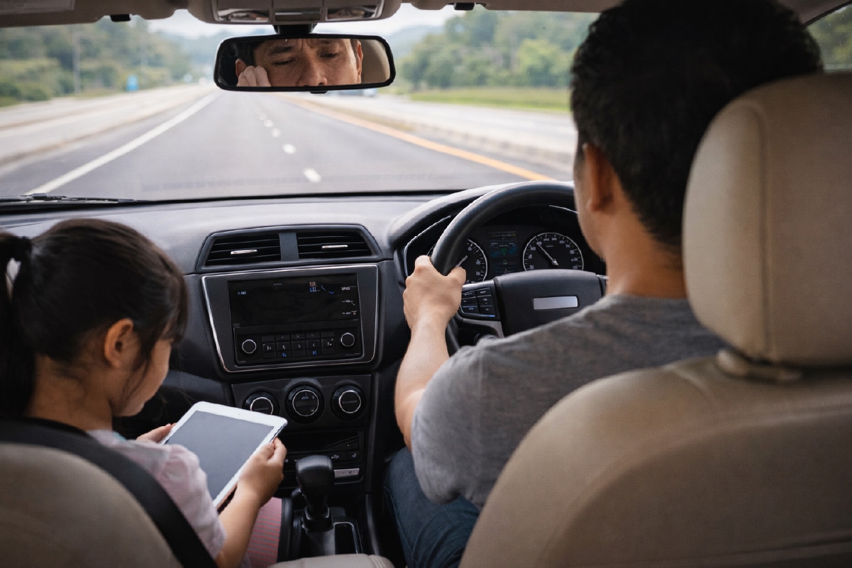 เทคนิคขับรถระยะไกลอย่างปลอดภัย